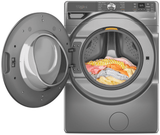 Whirlpool WFW6720RR, 27-Inch, 5.0 cu. ft. Smart Front Load Washer, FreshFlow Vent System, Silver image 2