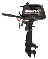 Mercury 5hp Tiller FourStroke Outboard Motor – 15″ Shaft, Manual Tilt/Trim, Manual Start image 0