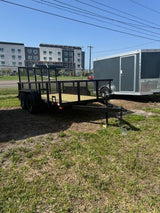 2025 6X12TA UTITILY TRAILER 2 FT WALLS 4568 image 1