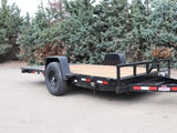 7 X 14 Interstate Single Axle Tilt 7K Trailer image 5