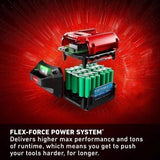 Flex-Force 60V Cordless 2-Tool Combo Kit 22 in. Recycler Walk Behind Lawn Mower & Leaf Blower w/Charger & Batteries image 2