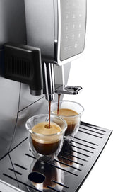 De’Longhi – Dinamica Espresso Machine with 15 bars of pressure and LatteCrema Fully Automatic Milk Frother – Silver image 2