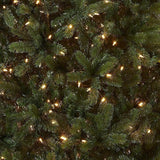 National Tree Company Pre-Lit ‘Feel Real’ Artificial Full Downswept Christmas Tree, Green, Douglas Fir, Dual Color LED Lights, Includes PowerConnect and Stand, 7.5 Feet image 3