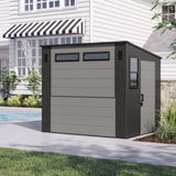 Suncast 8 ft. x 7 ft. Cabana Entertainment Shed BMCB8730T image 0
