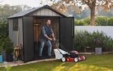 Keter Oakland 7.5×7 Storage Shed Grey image 2