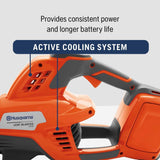 Husqvarna Leaf Blaster 350iB Cordless Leaf Blower 200 MPH, 40V Battery Included image 4