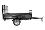 DK2 5-ft x 7-ft Steel Utility Trailer with Ramp Gate ( 1639-lb Capacity ) 2491711 image 0