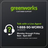Greenworks 60V 21″ Self Propelled Lawn Mower with (1) 8.0 Ah Battery & Rapid Charger 2546402 image 8