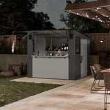 Suncast 8 ft. x 7 ft. Cabana Entertainment Shed BMCB8730T image 6