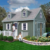 Best barns 12-ft x 20-ft Arlington with Floor Gable Engineered Storage Shed Installation Included image 6