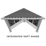 Richmond Modern Steel Cabana Pergola image 4