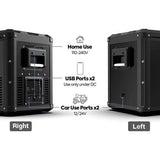 ICECO VL90 ProD 95 Quarts(90L) Dual Zone Portable Refrigerator, Multi Directional Lid, 12 Volt Refrigerator Home & Car Use image 3