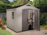 Keter Factor 8×8 Foot Large Resin Outdoor Shed image 2