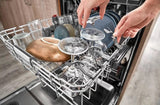 KitchenAid – Top Control Built-In Dishwasher with Stainless Steel Tub, FreeFlex Third Rack, 44dBA – Black stainless steel image 3