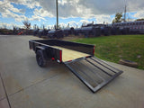 5′ X 10′ Utility Trailer Straight Deck 18″ Sides Tall Gate image 16