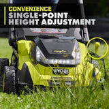 RYOBI 80v Hp brushless 30″ self-propelled dual-blade lawn mower kit image 5