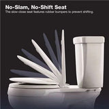 Kohler Highline Arc The Complete Solution 2-piece 1.28 GPF Single Flush Elongated Toilet in White image 1