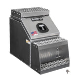 Buyers Products 28-in x 24-in x 19-in Smooth Aluminum Step Box Truck Tool Box 1705285 image 0