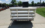 5′ x 10′ Aluminum Utility Trailer with Gate and Mag Wheels – 3500 lb Axle image 4