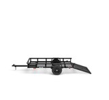 Carry-On Trailer 5-ft x 8-ft Steel Mesh Utility Trailer with Ramp Gate image 3