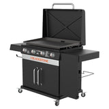 Blackstone 36-in Culinary Cabinet Griddle with Side Table: Versatile Outdoor Cooking in Stainless Steel image 14