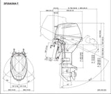 Suzuki 30 HP Outboard Motor DF30ATLW5 image 1