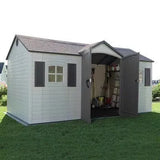 Lifetime Storage Shed: lifetime Garden Building Shed – 15′ X 8′ – Gray image 4