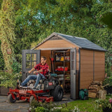 Keter Newton 7ft 6″ x 9ft 5″ (2.3 x 2.9m) Storage Shed image 2