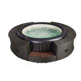 Mspa, Carlton, Muse Series, Self-Inflatable Hot Tub & Spa, Hydromessage Jets & Air Bubble System, Round – 4 Persons image 11
