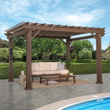 Backyard Discovery 12 ft. x 10 ft. Steel Traditional Pergola image 0