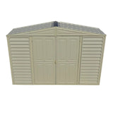 DuraMax 10.5ft x 2.75ft SidePro Vinyl Shed with Foundation Kit image 6
