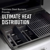 Weber 47510001 Spirit E-310 3-Burner Natural GAS Black Bundle with Generic Grill Cover Barbecue Drip Pans Set of 3 image 4