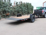 7 X 14 Interstate Single Axle Tilt 7K Trailer image 3