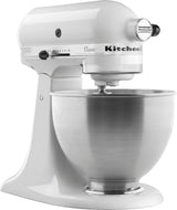 KitchenAid – Classic Series 4.5 Quart Tilt-Head Stand Mixer – White image 1