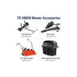 Husqvarna TS 348 (48″) 24HP Kohler Garden Tractor image 4
