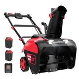 PowerSmart 80V 21″ Cordless Snow Blower with 2 Batteries and Chargers image 2