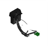 John Deere 42-inch Zero-Turn Mower Twin Bagger: 6.5 Bushel Grass Collection System image 1