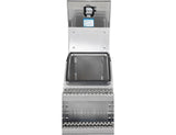 Buyers Products 28-in x 24-in x 19-in Smooth Aluminum Step Box Truck Tool Box 1705285 image 8