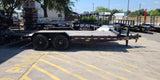 18 Foot Big Tex Black Heavy Duty Tandem Axle Equipment Trailer (14ET-18BK-MR) image 1
