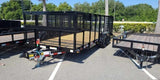 20 Foot Big Tex Landscaping Special Black Equipment Trailer (10LR-20BK-P4) image 0