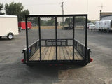 5.5 X 10 Carry-On Utility Pipe Top w/ Mesh Tongue Box Trailer image 2