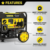 Champion Power Equipment 4,500/3,650-Watt Gasoline Powered OFI Generator with ParaLINK, Remote Start image 2