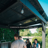 Rockport XL Steel Grill Gazebo image 11
