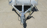 5′ x 10′ Aluminum Utility Trailer with Gate and Mag Wheels – 3500 lb Axle image 12