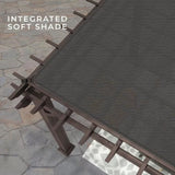 Backyard Discovery 12 ft. x 10 ft. Steel Traditional Pergola image 2
