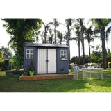 Oakland 11 ft. W x 7.5 ft. D Plastic Storage Shed image 1