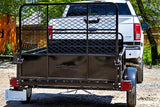 DK2 5-ft x 7-ft Steel Utility Trailer with Ramp Gate ( 1639-lb Capacity ) 2491711 image 4