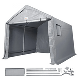 10 x 10 x 8.5 ft Heavy-Duty Portable Storage Shed