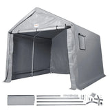 10 x 10 x 8.5 ft Heavy-Duty Portable Storage Shed